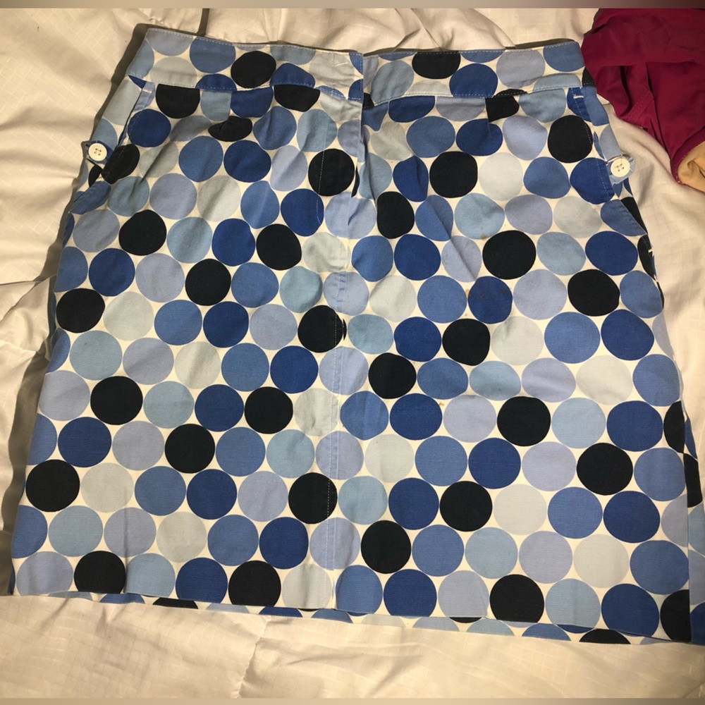 Blue fashionable skirt